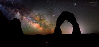Milky Way over Delicate Arch